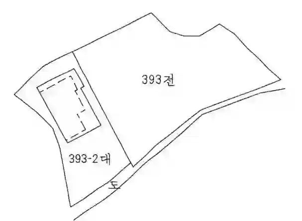 서암리 393-2 배치도 이미지
